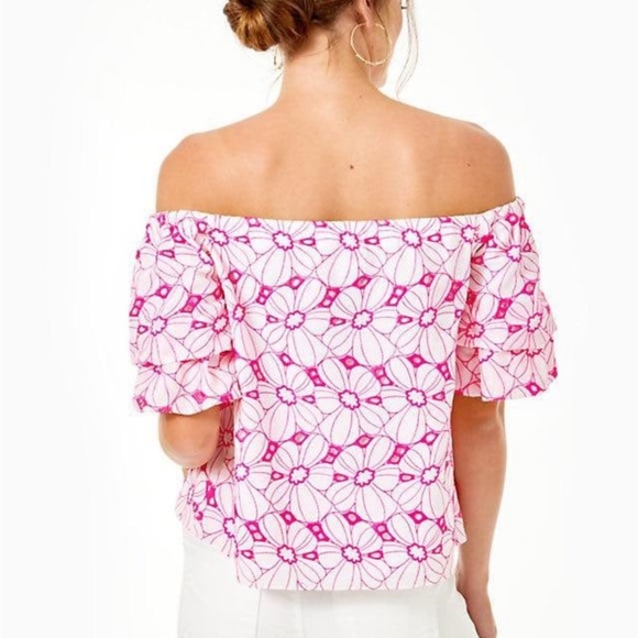 Lilly Pulitzer Lesley top XXS - Picture 2 of 8